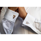 Mosaic Floor Triangle Cuff Links - Che Cose Belle