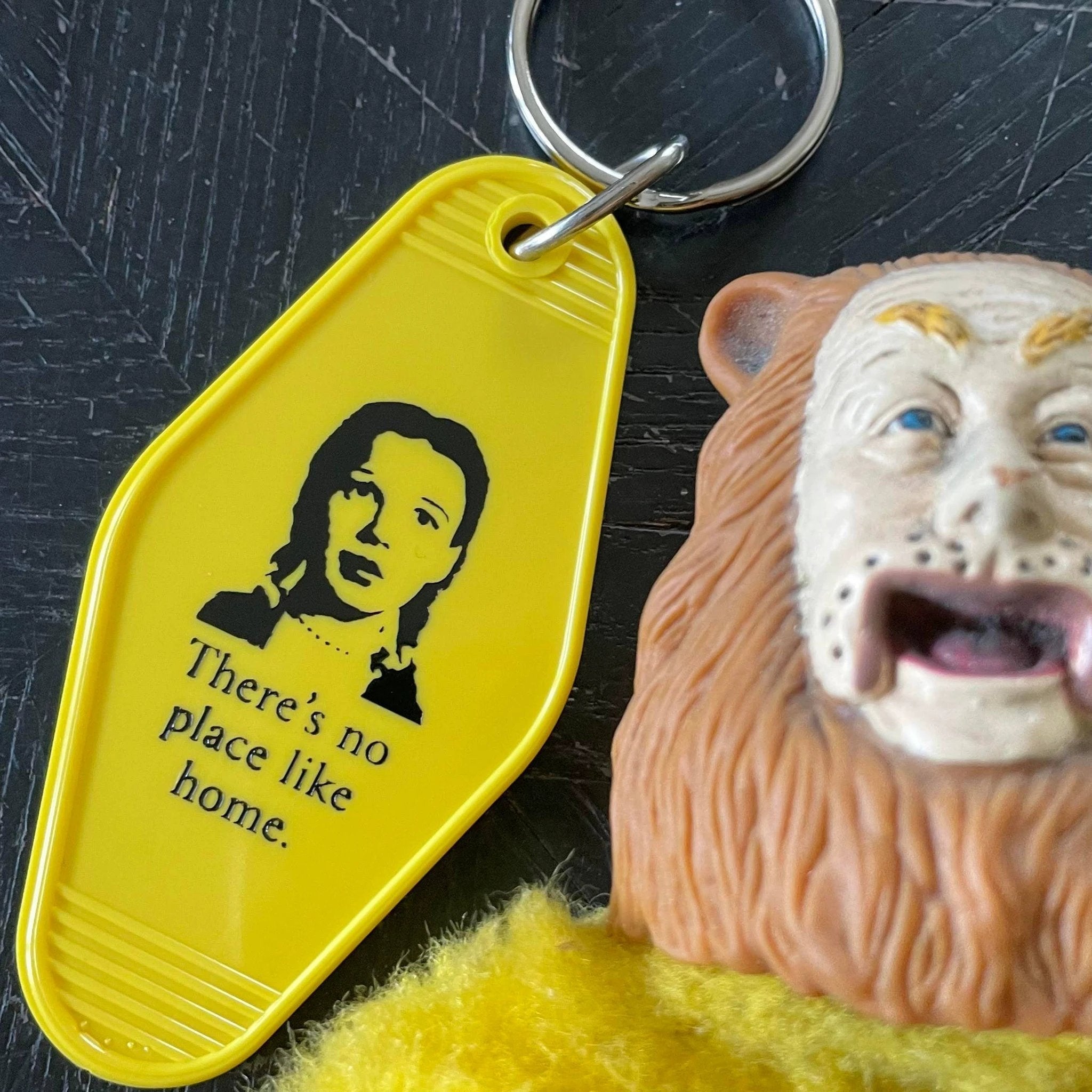 Motel Key Fob - Wizard of Oz, There's no place like home. - Che Cose Belle