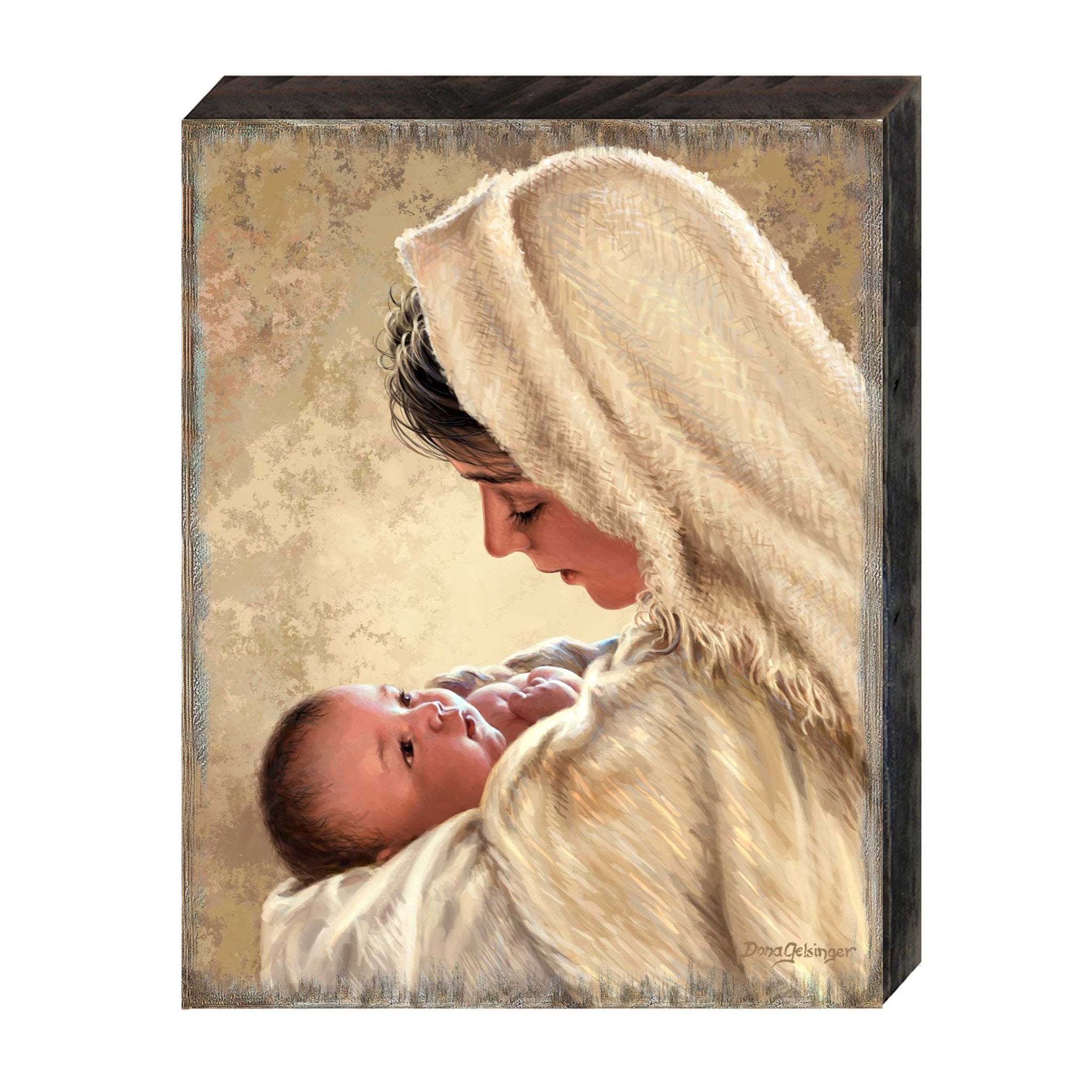 Mother of God Wall Art by D. Gelsinger - Nativity Holiday Decor - 95685B-DG - Che Cose Belle