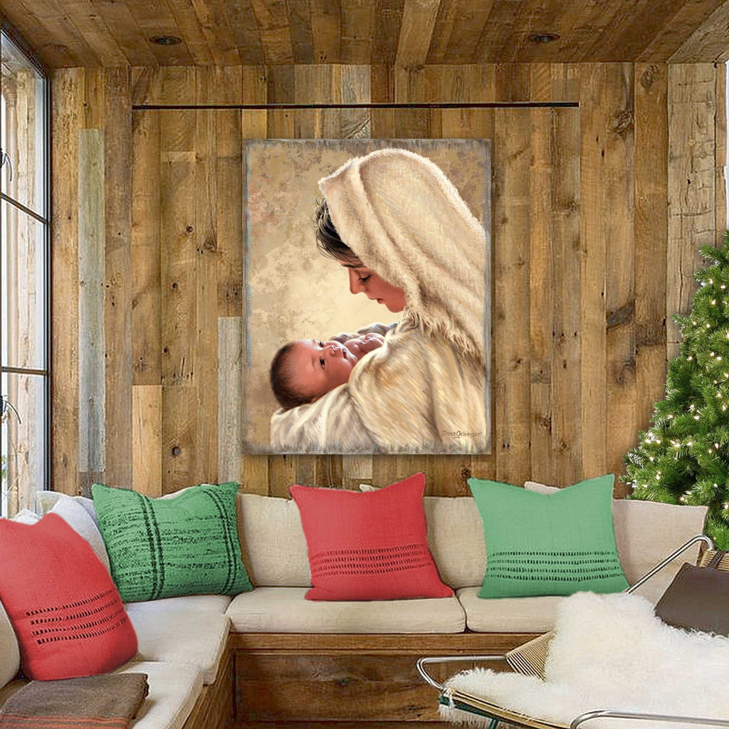 Mother of God Wall Art by D. Gelsinger - Nativity Holiday Decor - 95685B-DG - Che Cose Belle