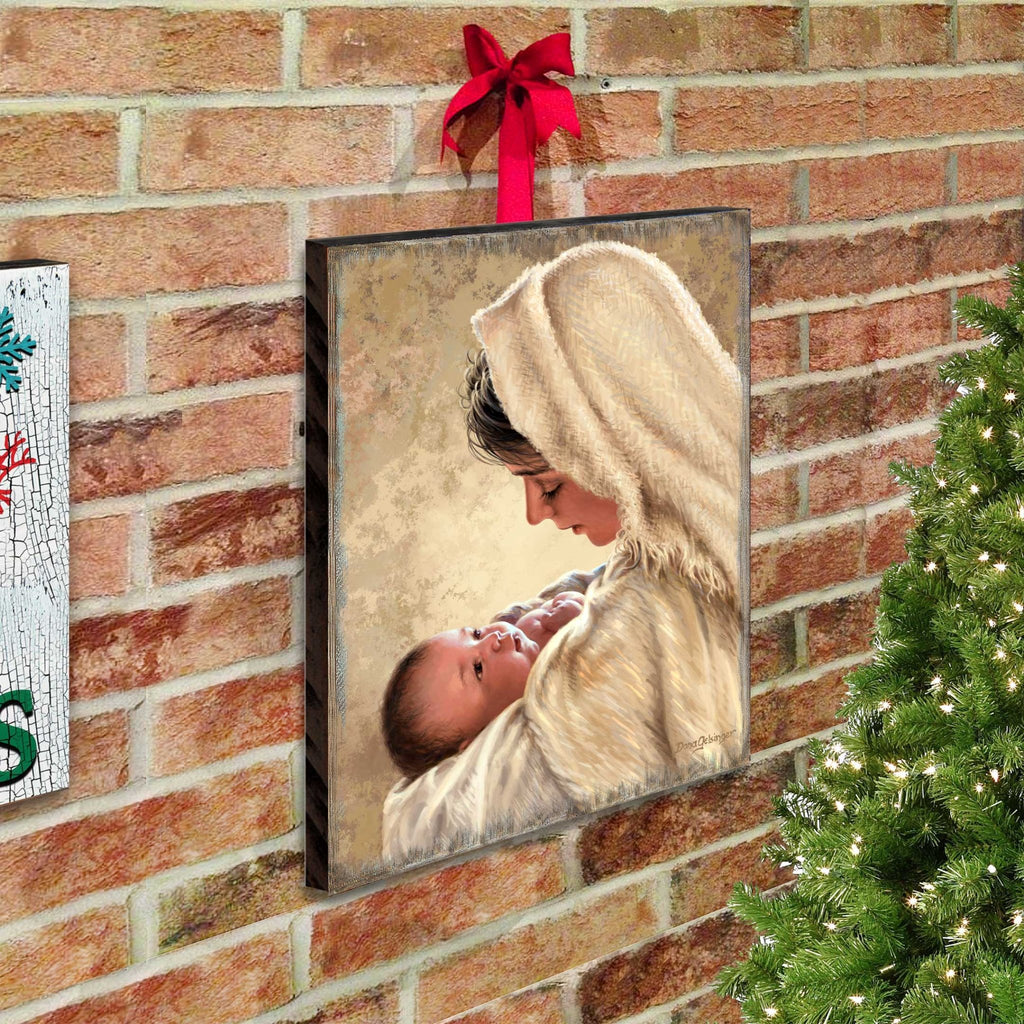 Mother of God Wall Art by D. Gelsinger - Nativity Holiday Decor - 95685B-DG - Che Cose Belle