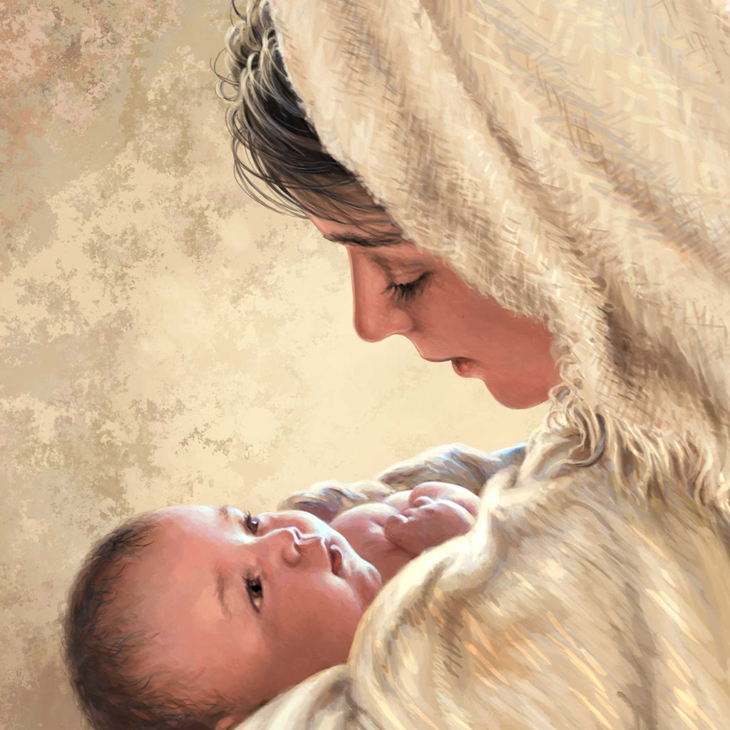 Mother of God Wall Art by D. Gelsinger - Nativity Holiday Decor - 95685B-DG - Che Cose Belle