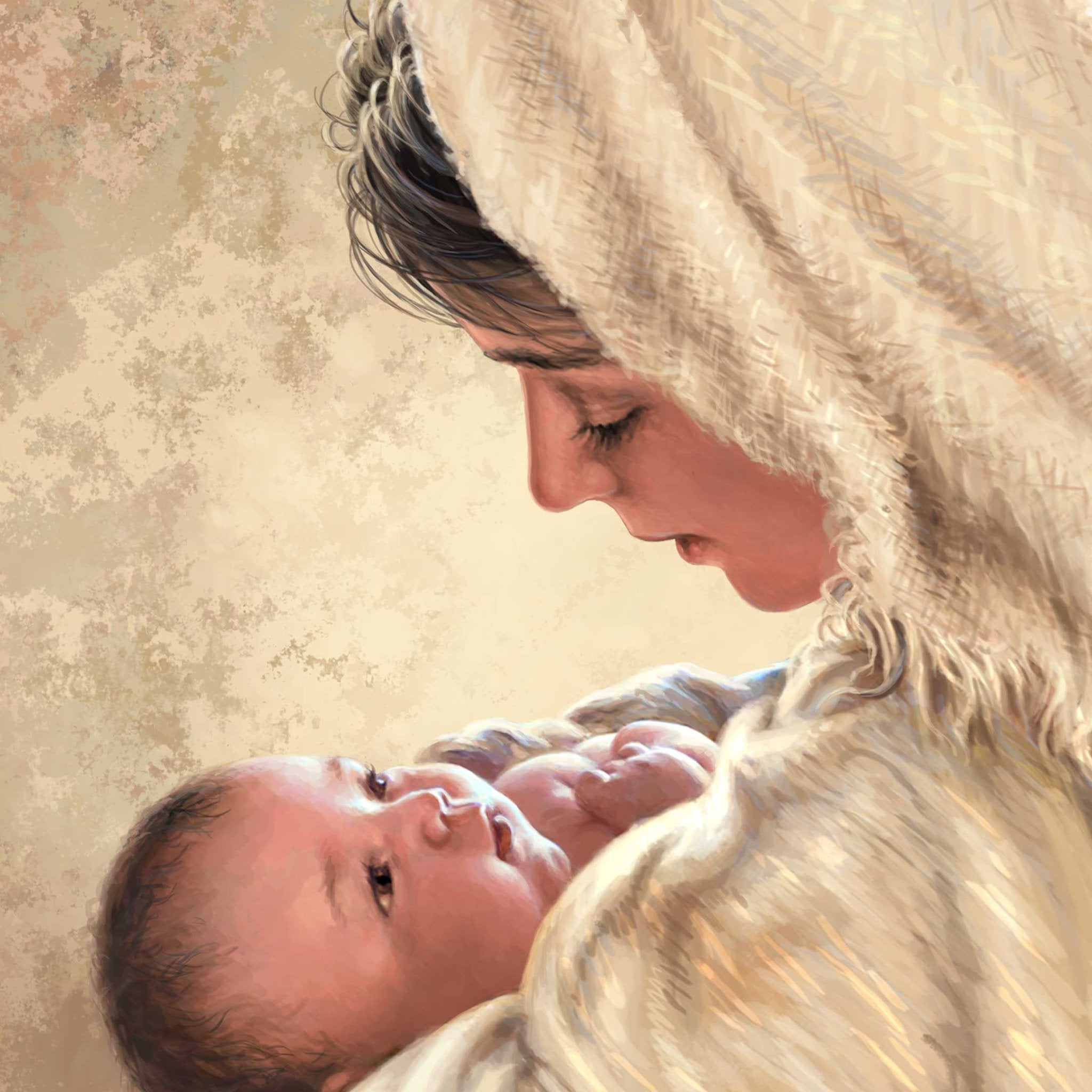 Mother of God Wall Art by D. Gelsinger - Nativity Holiday Decor - 95685B-DG - Che Cose Belle