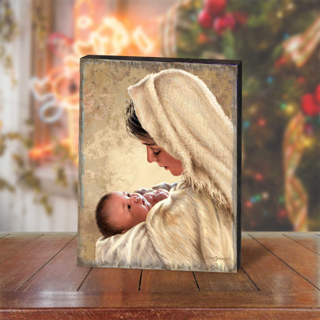 Mother of God Wall Art by D. Gelsinger - Nativity Holiday Decor - 95685B-DG - Che Cose Belle