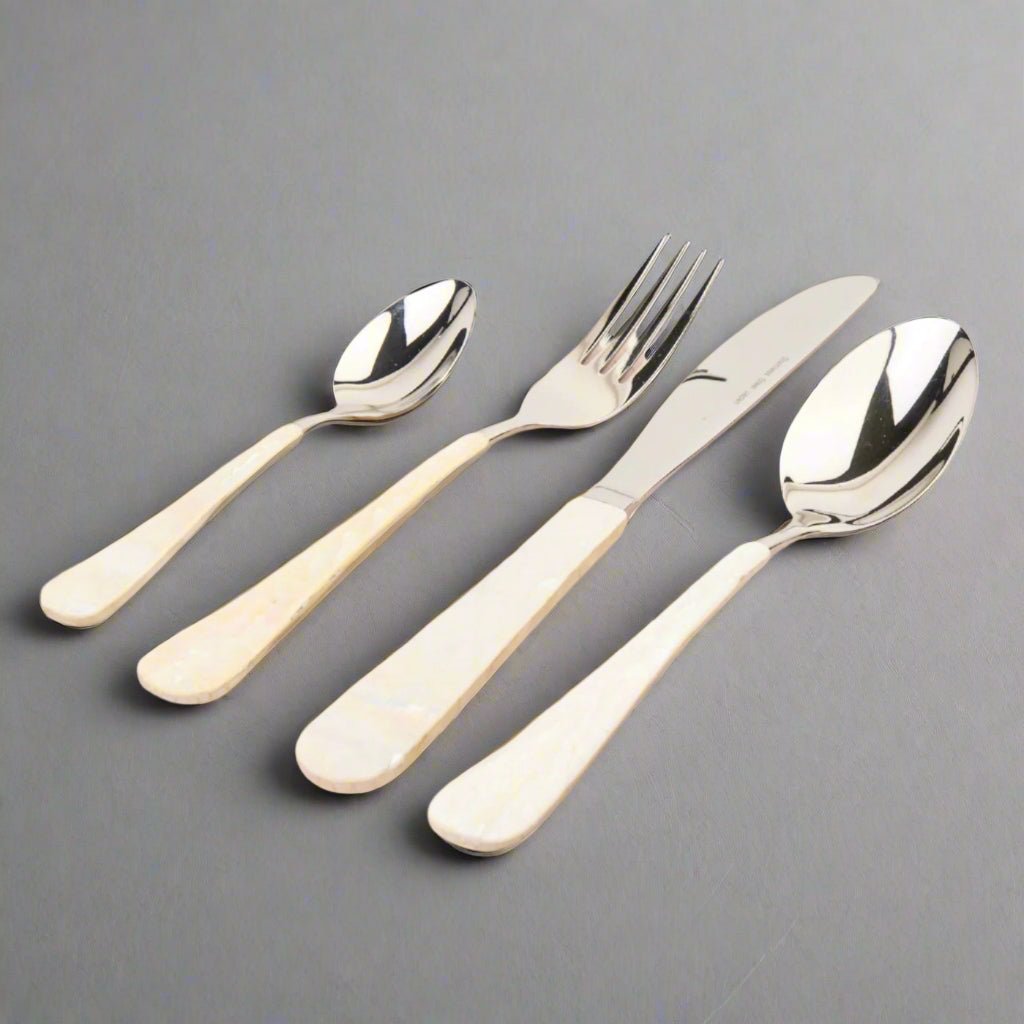 Mother Of Pearl Flatware, Set of 4 - Che Cose Belle