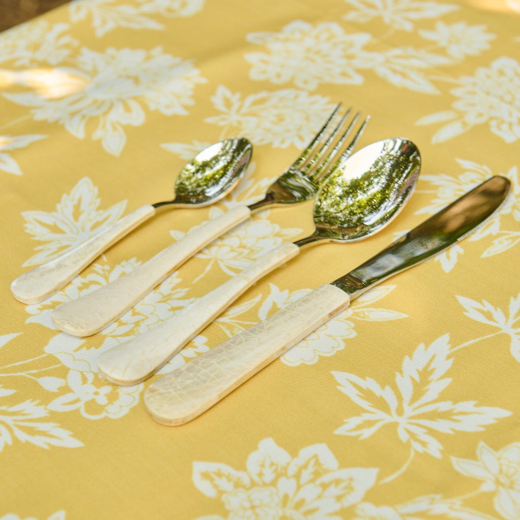 Mother Of Pearl Flatware, Set of 4 - Che Cose Belle