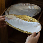 Mother-of-Pearl Shell Jewelry Tray – Luxury Vanity & Display Dish - Che Cose Belle