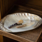 Mother-of-Pearl Shell Jewelry Tray – Luxury Vanity & Display Dish - Che Cose Belle