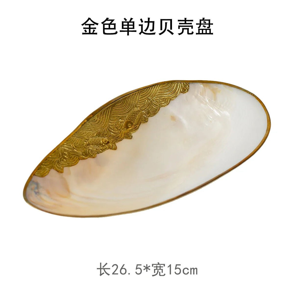 Mother-of-Pearl Shell Jewelry Tray – Luxury Vanity & Display Dish - Che Cose Belle