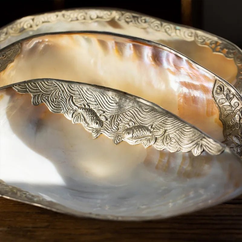 Mother-of-Pearl Shell Jewelry Tray – Luxury Vanity & Display Dish - Che Cose Belle