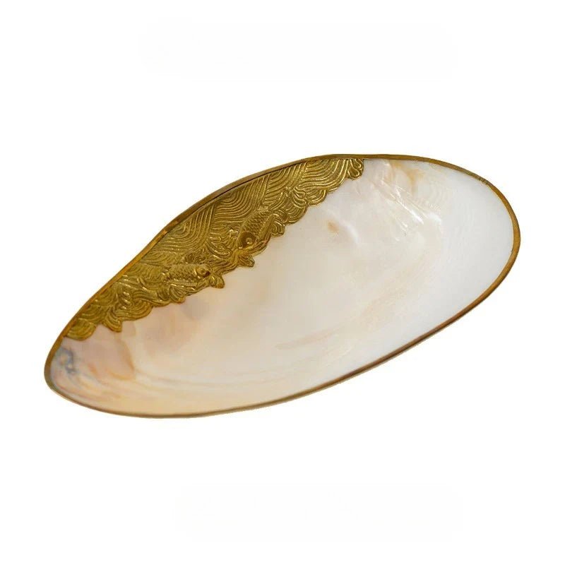 Mother-of-Pearl Shell Jewelry Tray – Luxury Vanity & Display Dish - Che Cose Belle