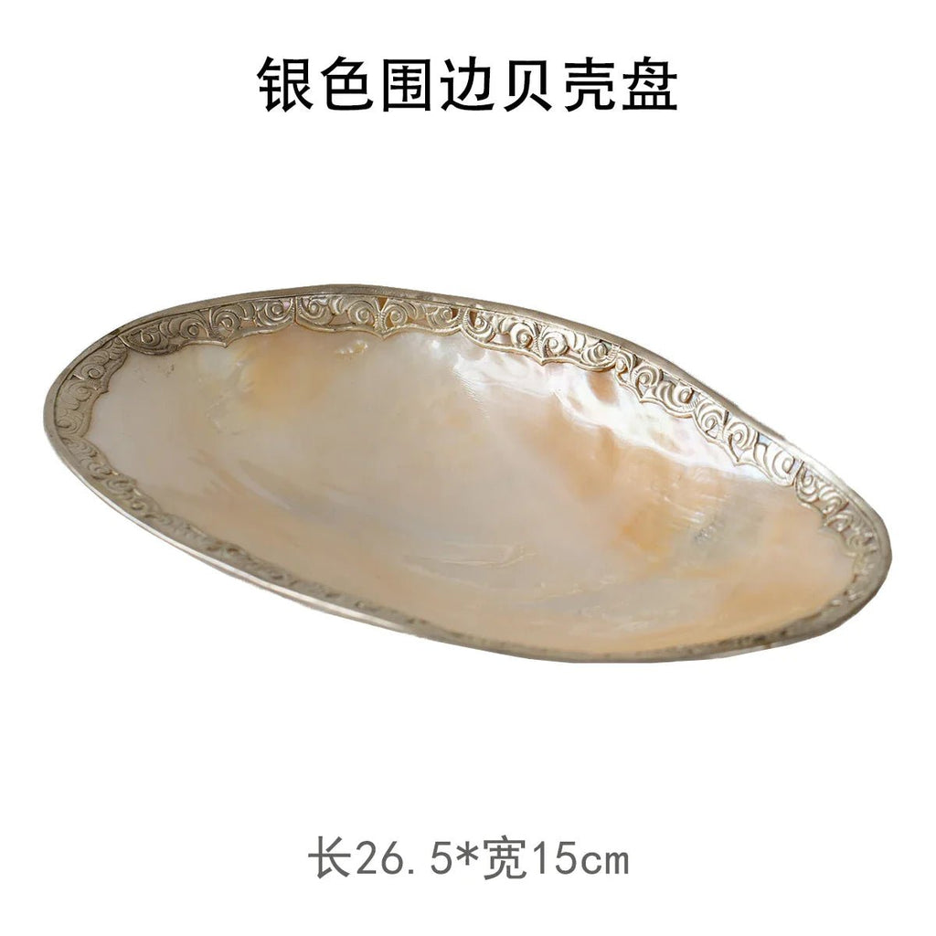 Mother-of-Pearl Shell Jewelry Tray – Luxury Vanity & Display Dish - Che Cose Belle