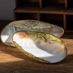 Mother-of-Pearl Shell Jewelry Tray – Luxury Vanity & Display Dish - Che Cose Belle
