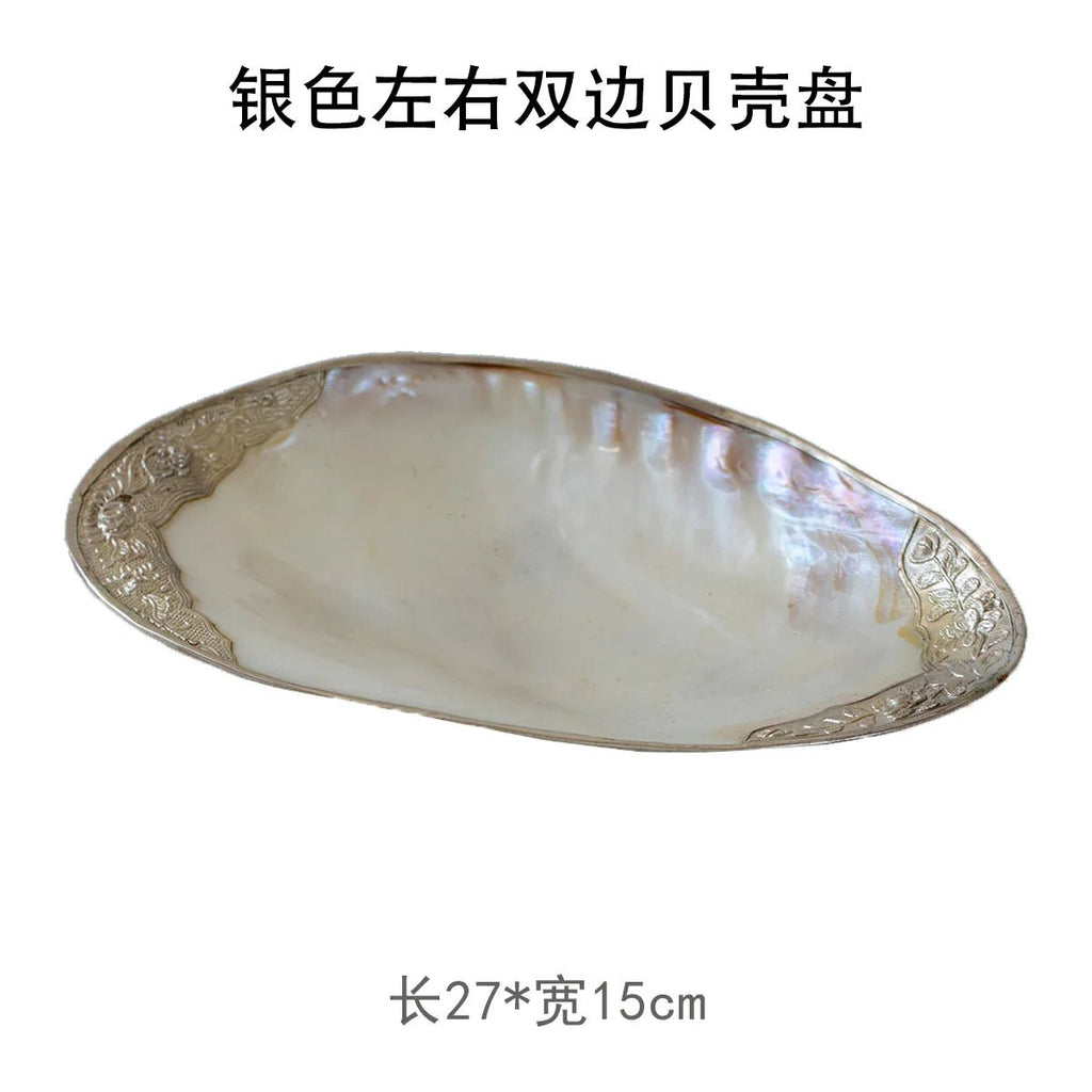 Mother-of-Pearl Shell Jewelry Tray – Luxury Vanity & Display Dish - Che Cose Belle