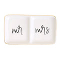 Mr. and Mrs. Jewelry Dish - Che Cose Belle