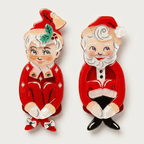 Mr. Kitschmas KneeHugger Brooch by 50's Vintage Dame x Lipstick & Chrome - Che Cose Belle
