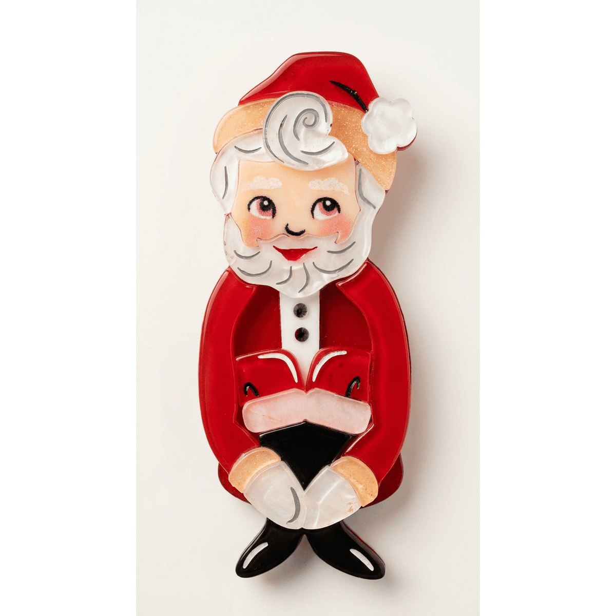 Mr. Kitschmas KneeHugger Brooch by 50's Vintage Dame x Lipstick & Chrome - Che Cose Belle