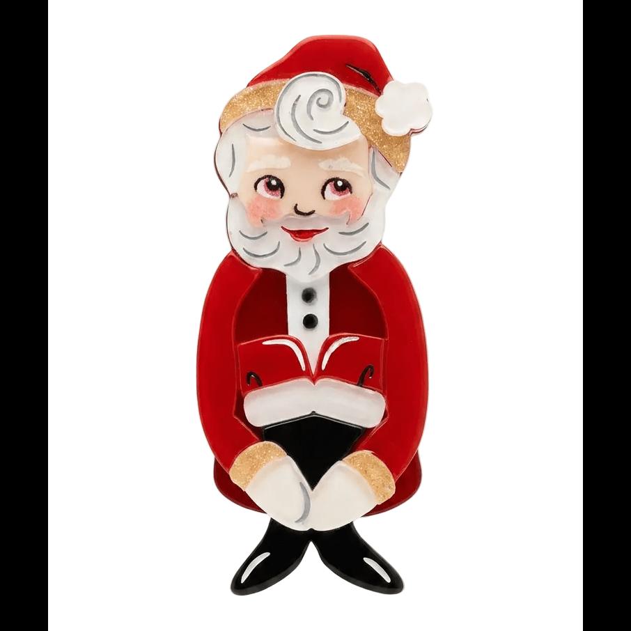 Mr. Kitschmas KneeHugger Brooch by 50's Vintage Dame x Lipstick & Chrome - Che Cose Belle