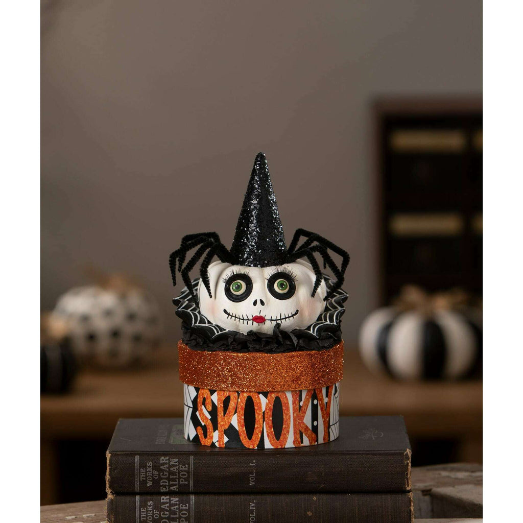 Mrs. Casperita on Box | Halloween Decor | Bethany Lowe