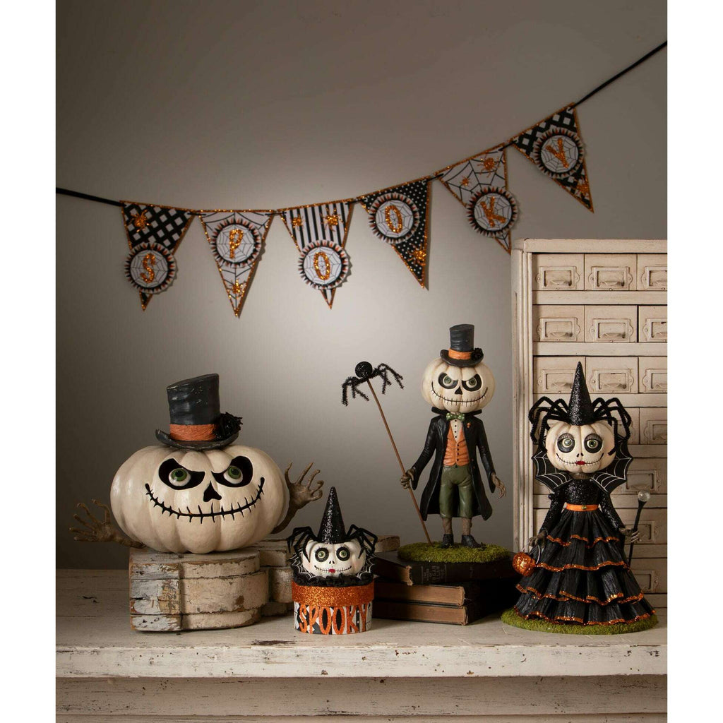Mrs. Casperita on Box | Halloween Decor | Bethany Lowe