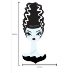 Mrs. Midnight Spooky Doll Brooch by Miss Fluff x Lipstick & Chrome - Che Cose Belle