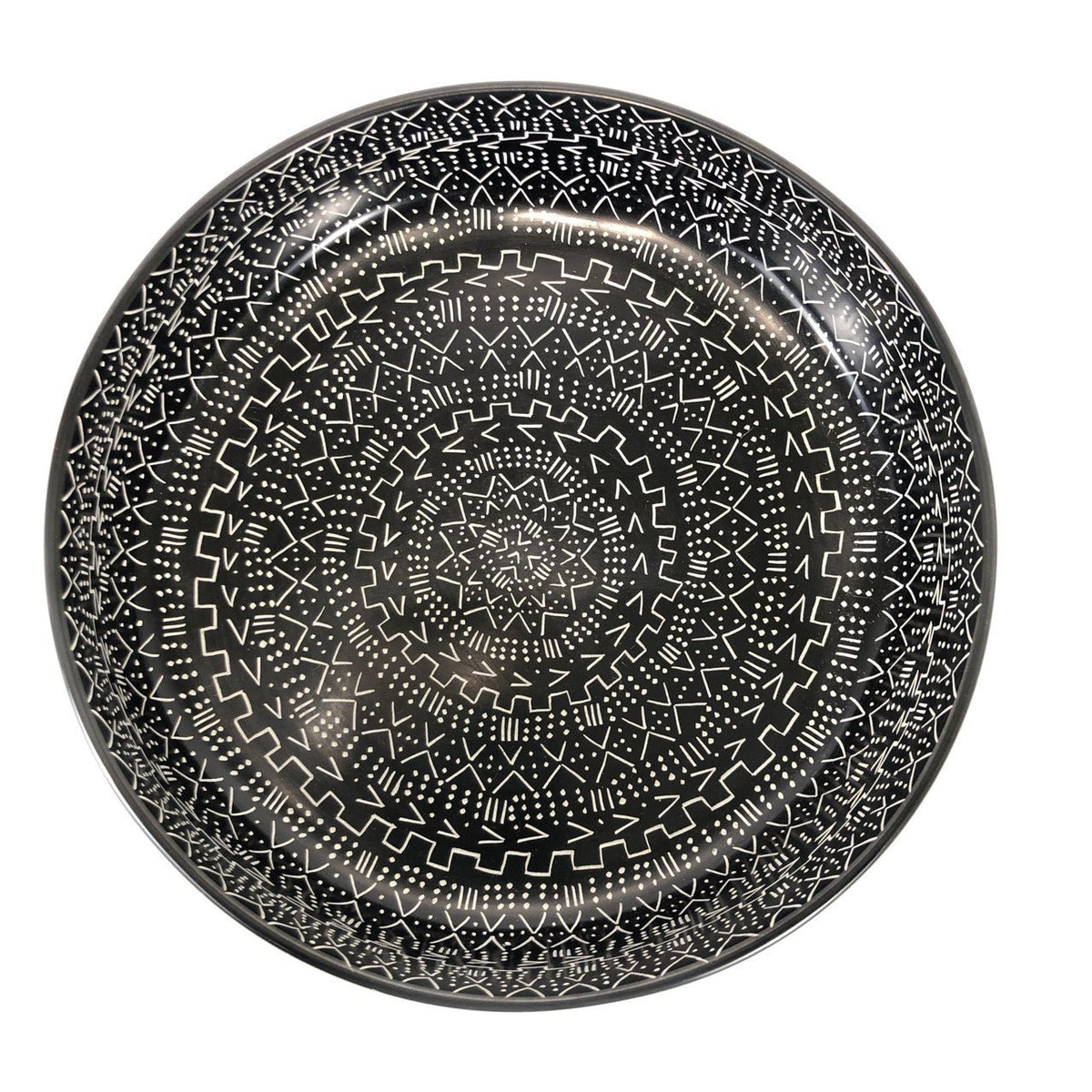 Mud Cloth Black Bowl - 12" - Che Cose Belle