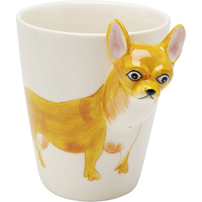 Mug Funny Animal Dog 12cm - Che Cose Belle