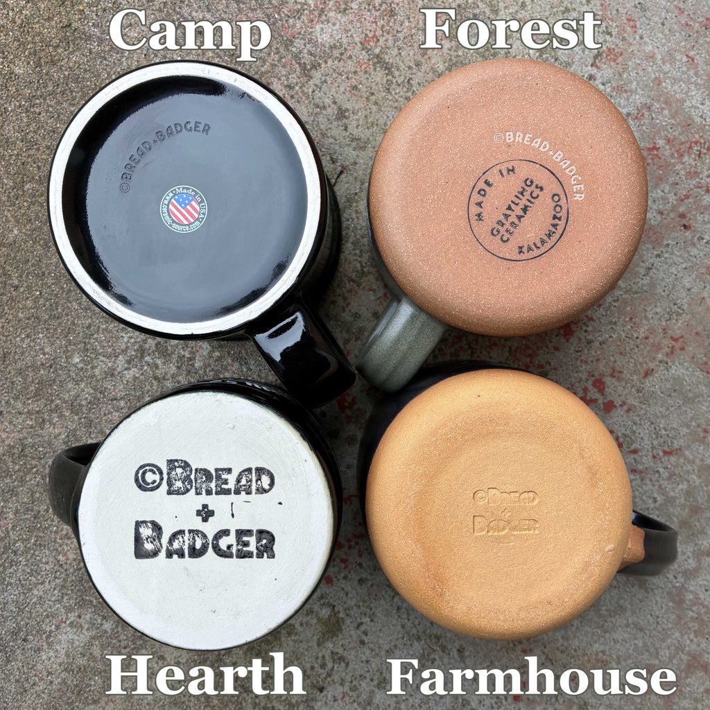 Medusa Camp Mug - made in USA ceramic