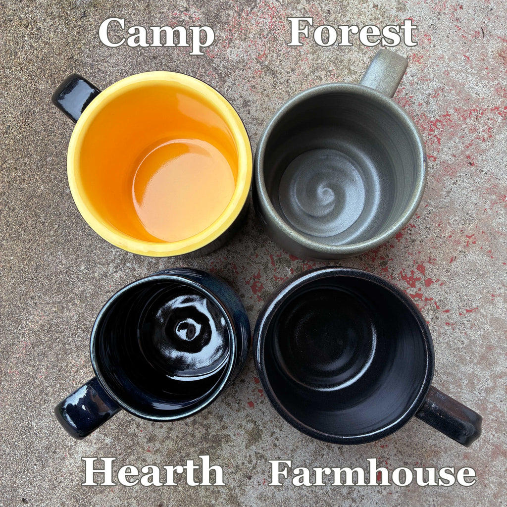 Medusa Camp Mug - made in USA ceramic
