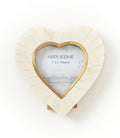 Mukhendu Heart 3x3 Cream Picture Frame - Handmade - Che Cose Belle
