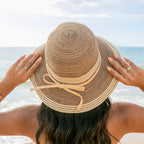 Multi - Stripe Bow Accent Sunhat - Che Cose Belle