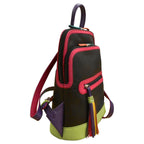 Multicolor Leather Backpack - Che Cose Belle