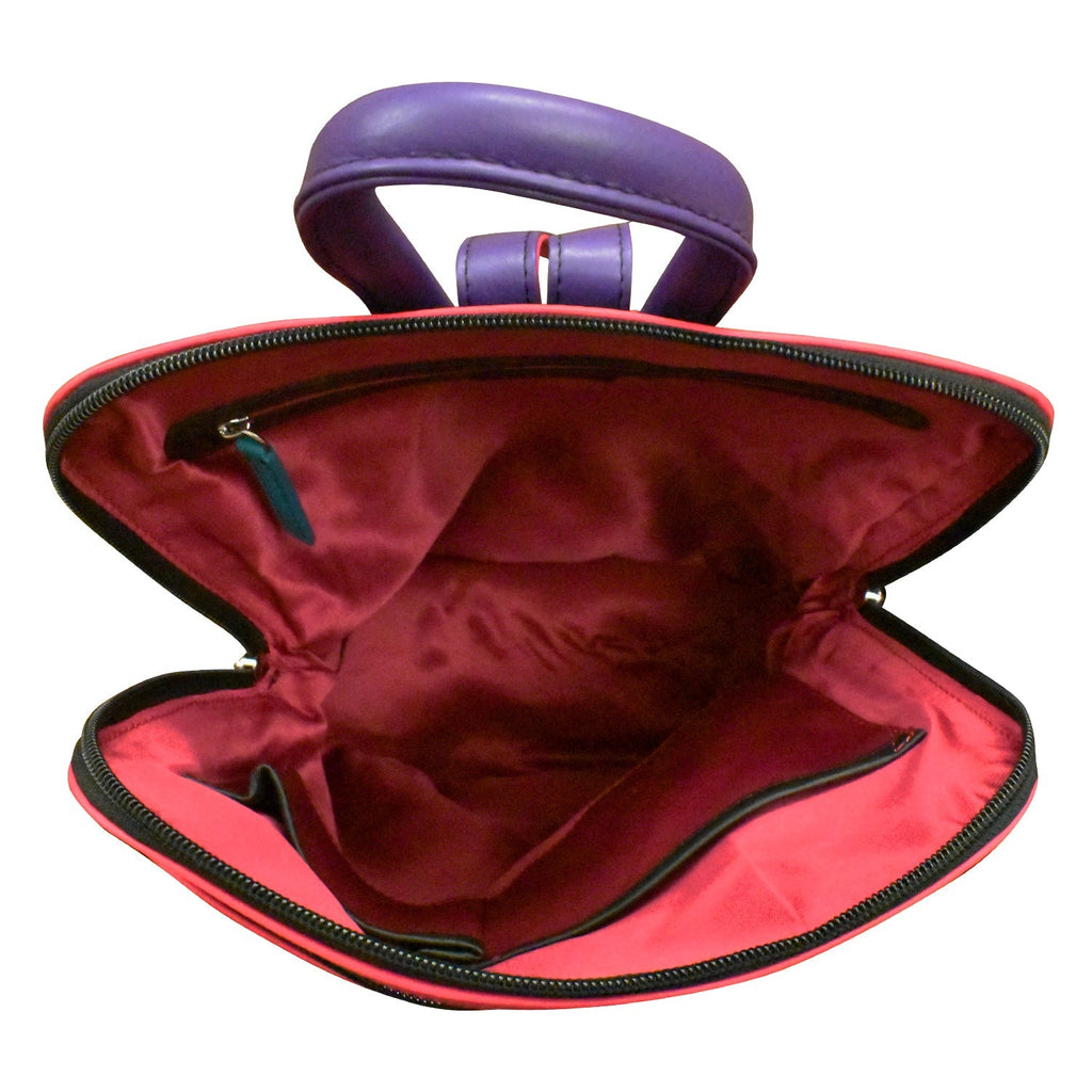 Multicolor Leather Backpack - Che Cose Belle