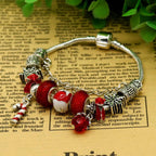 Murano and Swarovski Crystal Christmas Bracelet - Che Cose Belle
