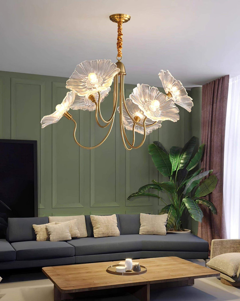 Murano Glass Flowers Chandelier - Che Cose Belle