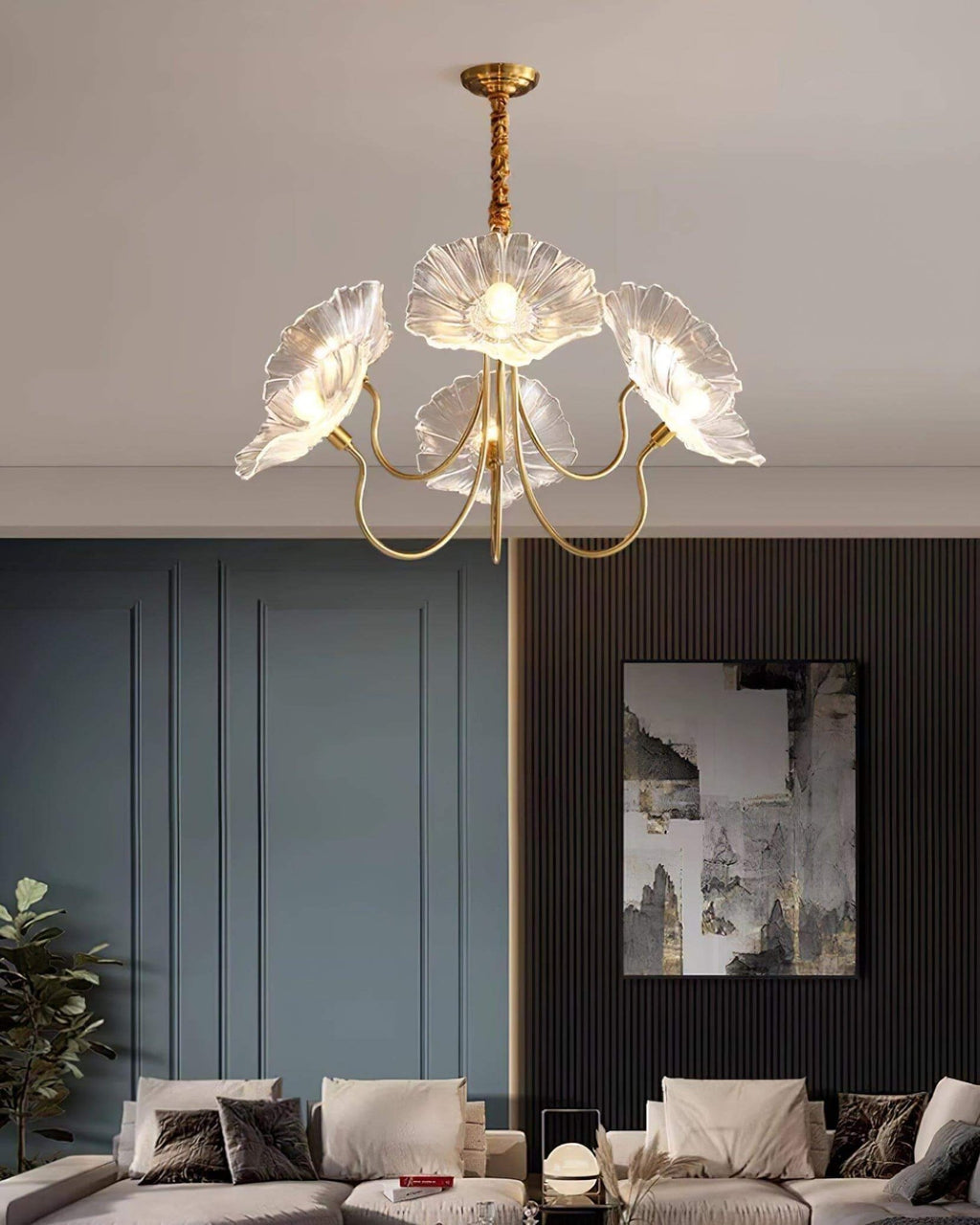 Murano Glass Flowers Chandelier - Che Cose Belle