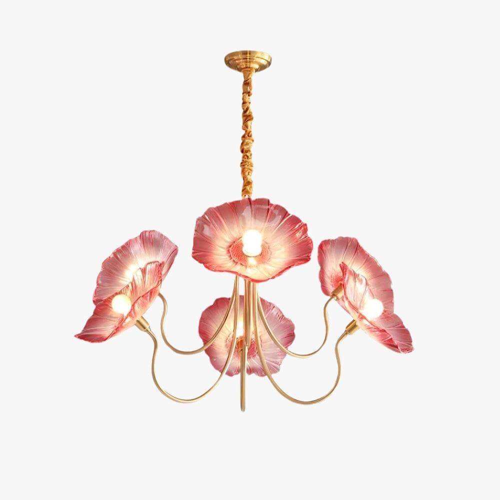 Murano Glass Flowers Chandelier - Che Cose Belle