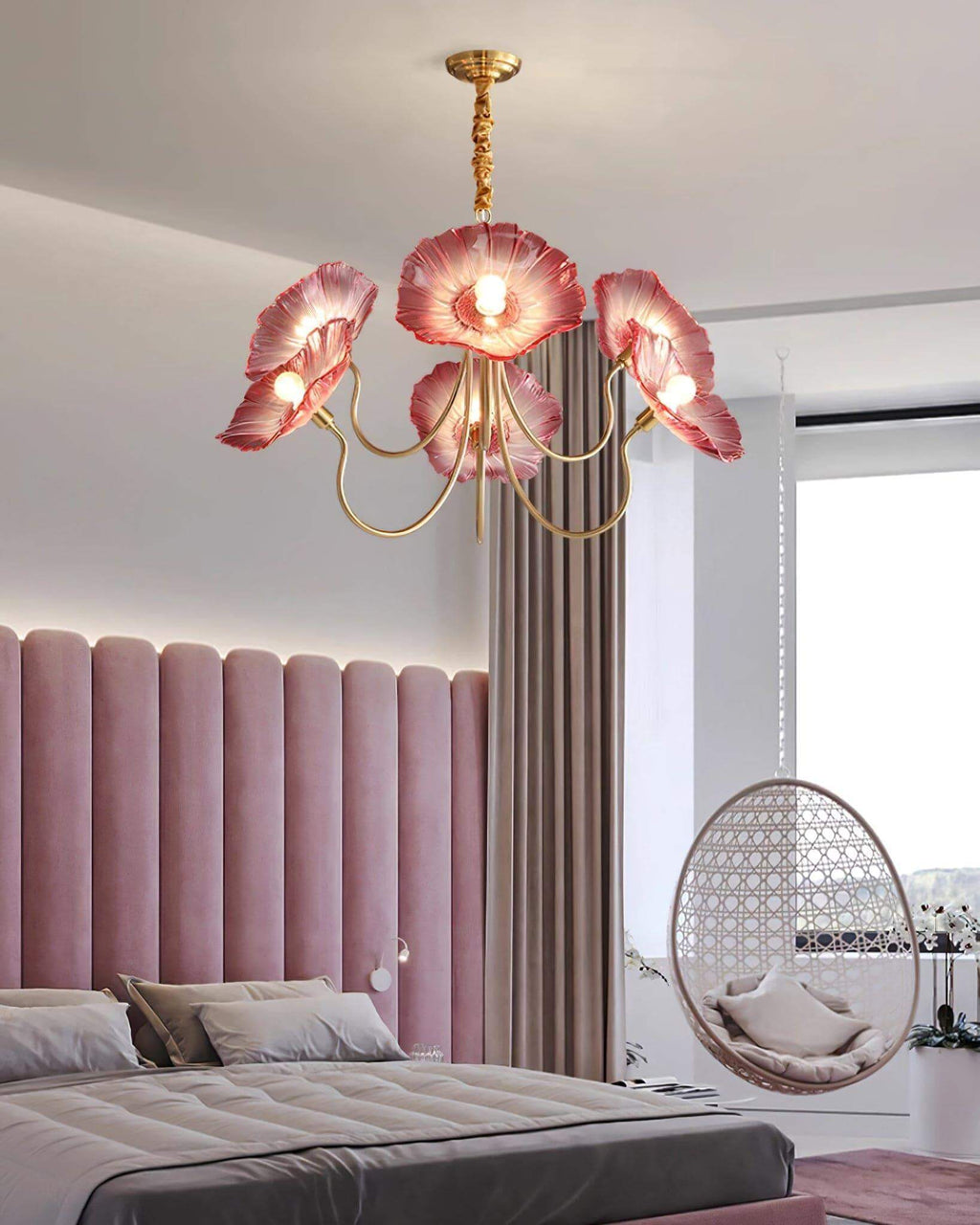 Murano Glass Flowers Chandelier - Che Cose Belle