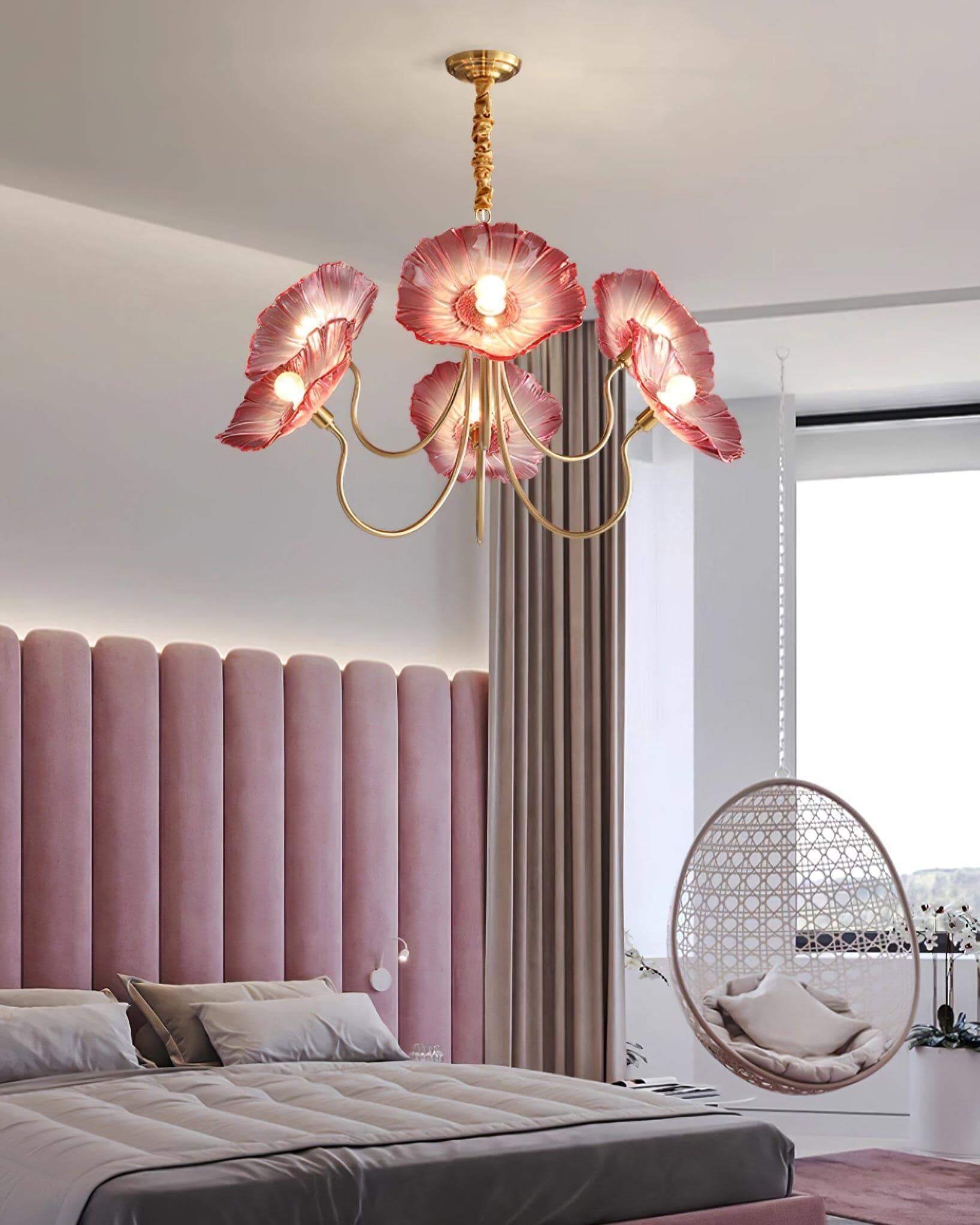 Murano Glass Flowers Chandelier - Che Cose Belle
