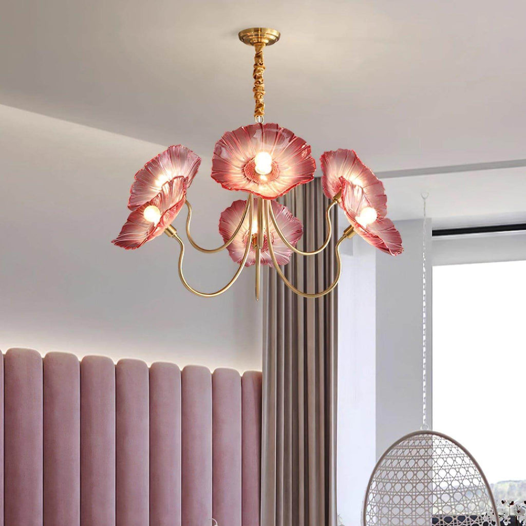 Murano Glass Flowers Chandelier - Che Cose Belle