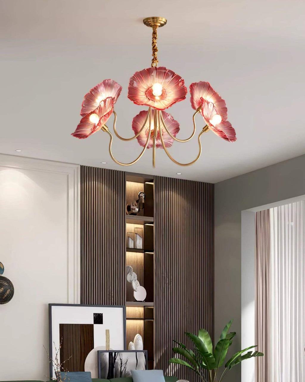 Murano Glass Flowers Chandelier - Che Cose Belle