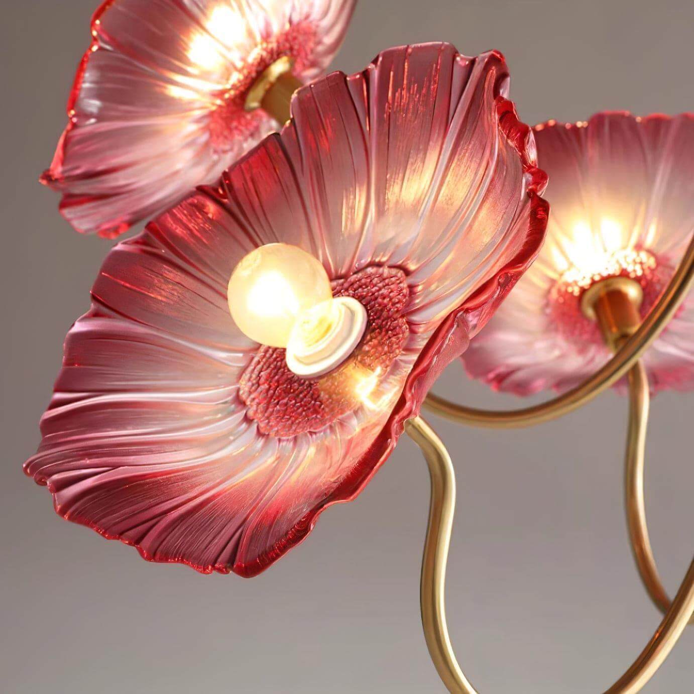 Murano Glass Flowers Chandelier - Che Cose Belle