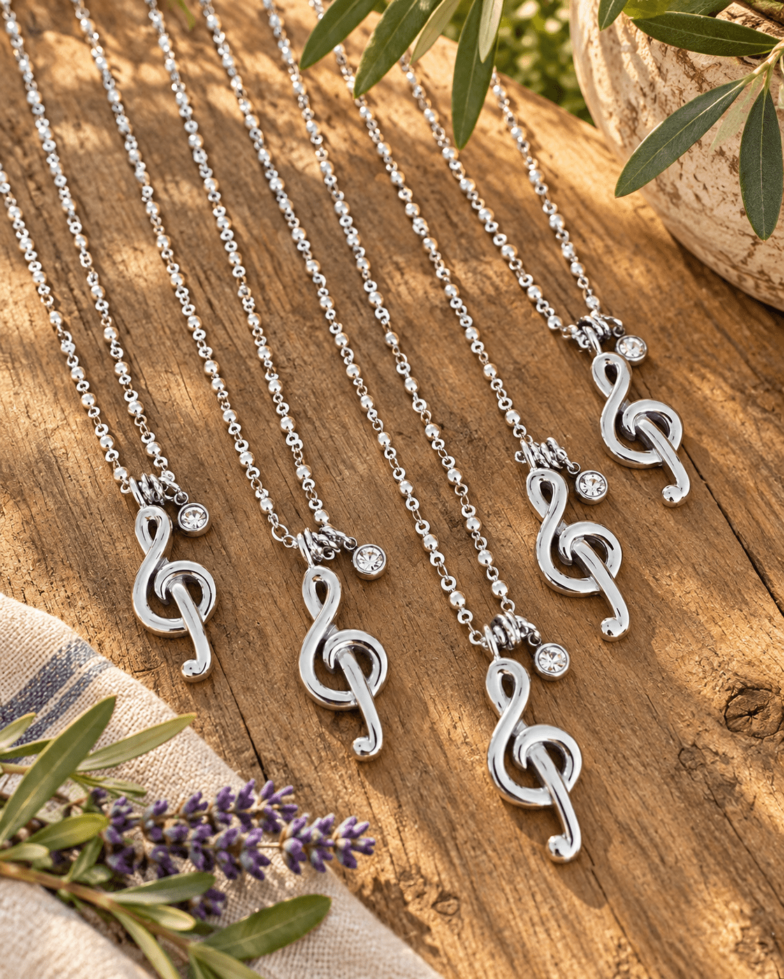 MUSICAL NOTE NECKLACE - Che Cose Belle