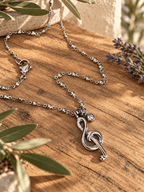 MUSICAL NOTE NECKLACE - Che Cose Belle