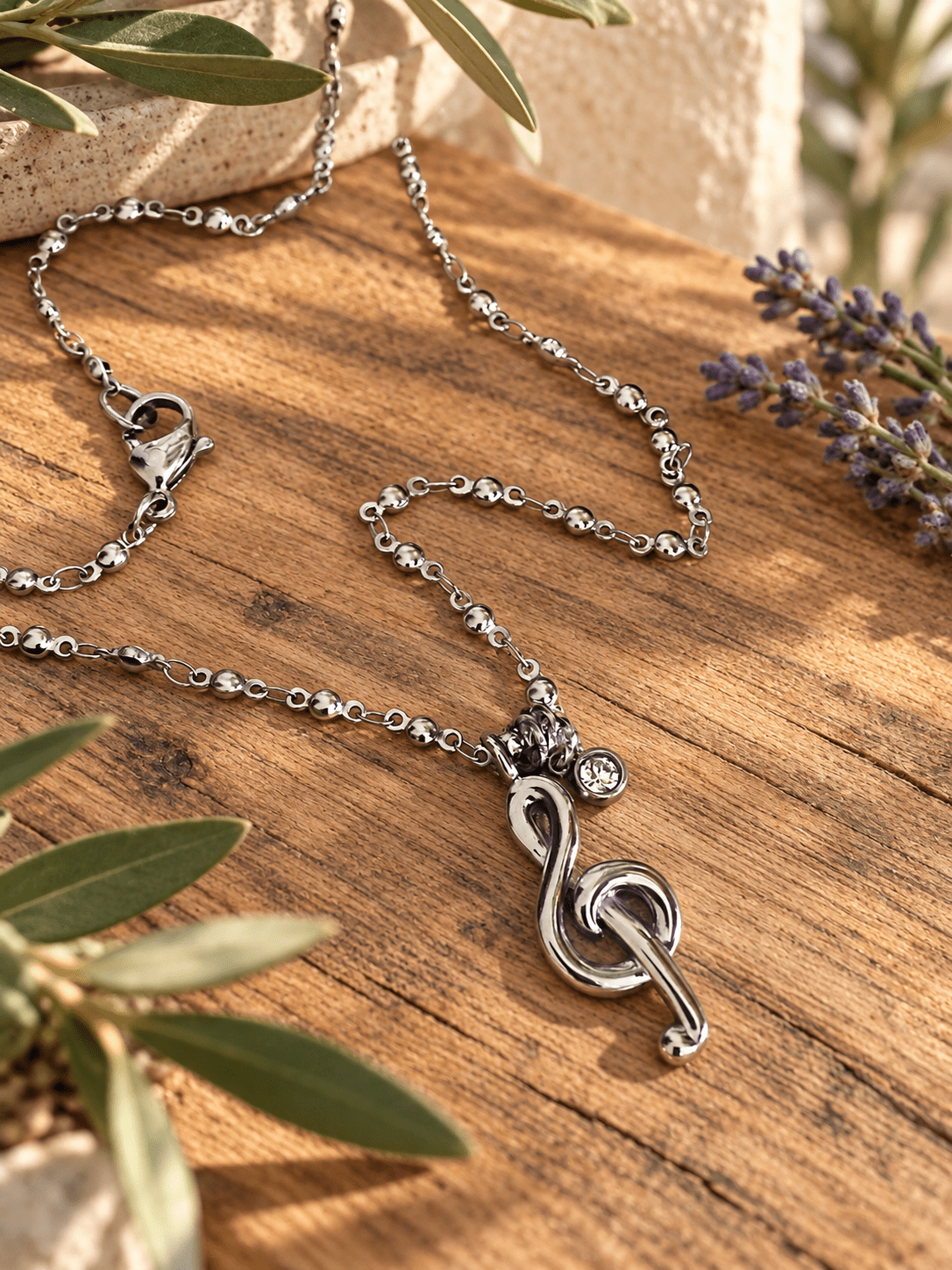 MUSICAL NOTE NECKLACE - Che Cose Belle