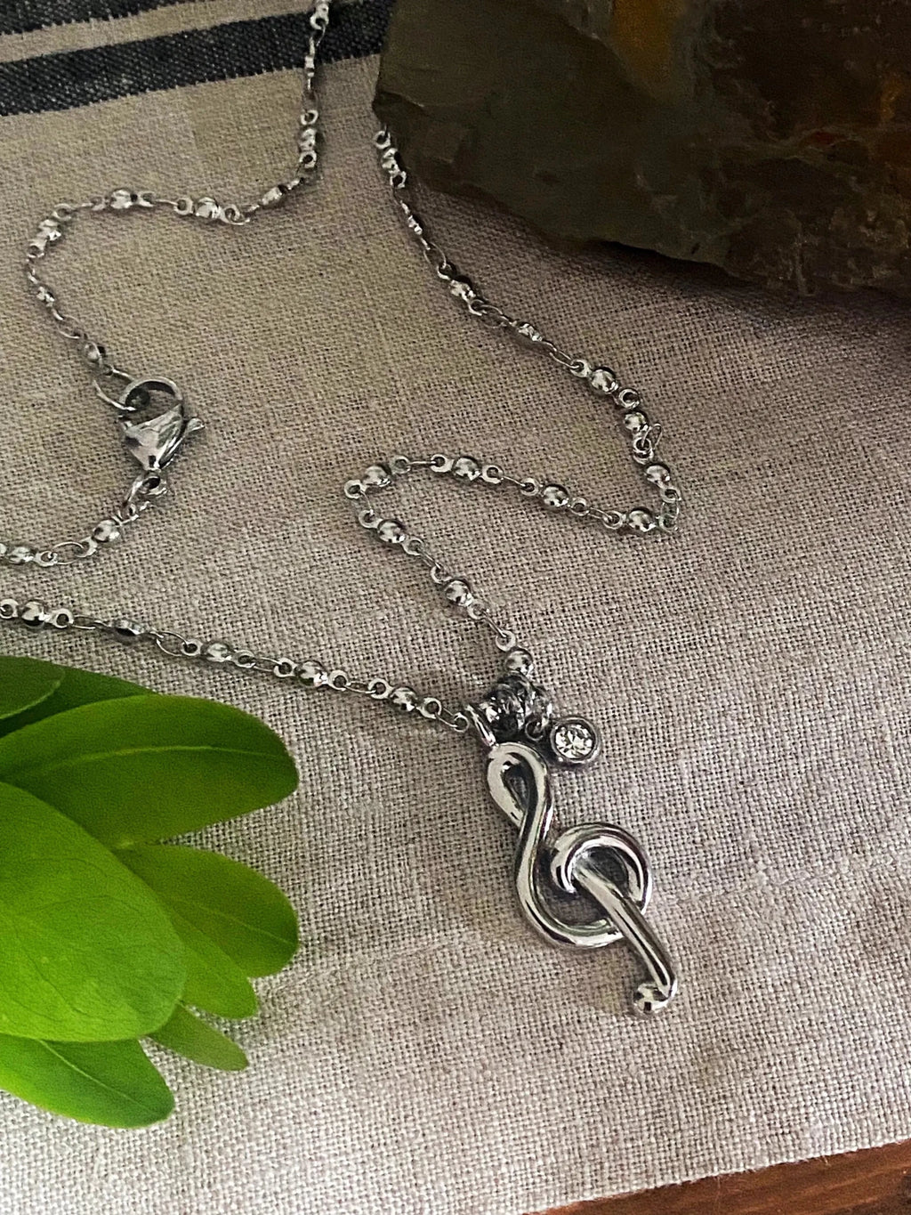 MUSICAL NOTE NECKLACE - Che Cose Belle