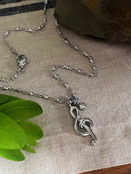 MUSICAL NOTE NECKLACE - Che Cose Belle