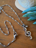 MUSICAL NOTE NECKLACE - Che Cose Belle