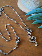 MUSICAL NOTE NECKLACE - Che Cose Belle
