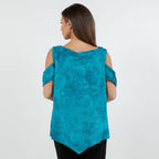 Mylie Cold Shoulder Top 100% Cotton Gauze - Che Cose Belle